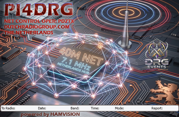 PI4DRG Speciale QSL Kaart